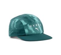 Puma Damen/Herren/Unisex x Hyrox Running 5 Pannel Graphic Cap grün