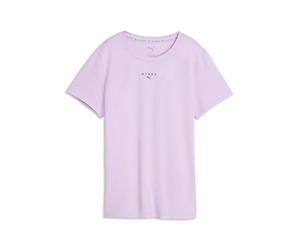 PumaDamenx Hyrox Poly Graphic Tee Mlila M lila