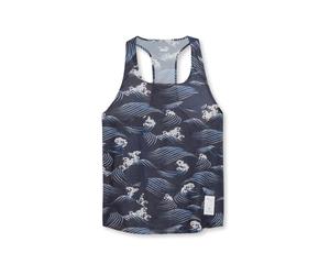 PumaDamenX Saysky Singlet AOP Sblau S blau
