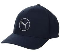 PUMA Herren Circle Cat Tech Cap Verschluss, tiefes Marineblau, Einheitsgröße