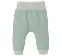 Pumphose Kinder-Hose Wollwalk elastischer Bund | 100% Bio-Merinowolle | für drinnen und außen | Frühjahr Sommer Herbst | Baby Kleinkind Unisex | Made in Germany | GOTS IVN Best | Jade Gr. 62-68