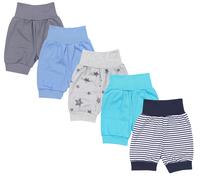 Pumphose TUPTAM "Pumphose Baby Sommershorts 5er Pack", Mädchen, Gr. 86, N-Gr, beige (junge 3), Obermaterial: 100% Baumwolle CO., Hosen (46414745-86) junge 3