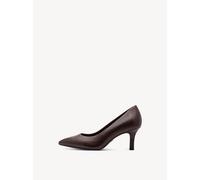 Tamaris Damenschuhe Klassische Pumps MAHOGANY LEATHER MAHOGANY LEATHER - Gr. - 40
