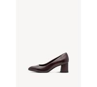 Tamaris Damenschuhe Klassische Pumps MAHOGANY LEATHER MAHOGANY LEATHER - Gr. - 40