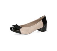 Pumps CAPRICE "Caprice Pumps Leder/Textil", Damen, Gr. 36, beige, Leder, Textil, Schuhe Pumps (69470509-36)