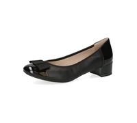 Caprice Leder/Textil Pumps, schwarz, 38.5 Schwarz