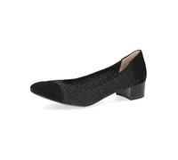 Pumps CAPRICE "Caprice Pumps Leder/Textil", Damen, Gr. 38, schwarz, Leder, Textil, Schuhe Pumps (82505766-38) schwarz