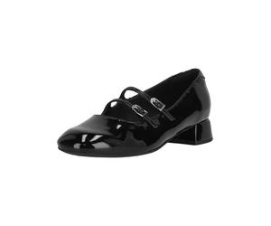 Pumps CLARKS "Daiss30 Shine", Damen, Gr. 41,5, schwarz, Leder, Schuhe Pumps, aus glänzendem Lackleder (18114215-41,5) schwarz