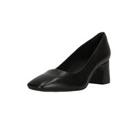 Pumps CLARKS "Fernie Court", Damen, Gr. 42, schwarz, Leder, Schuhe Pumps, mit charakteristischen Contour Cushion-Fußbett (36155966-42) schwarz