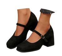 Pumps Damen Chunky Brautschuhe Elegant Trachtenschuhe Breite Füße Schuhe Abendschuhe Gothic High Heels Party Dirndl Halbschuhe Absatzschuhe Highheels Ballerina Keilpumps