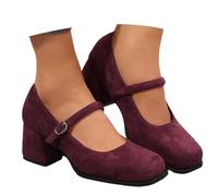 Pumps Damen Chunky Brautschuhe Elegant Trachtenschuhe Breite Füße Schuhe Abendschuhe Gothic High Heels Party Dirndl Halbschuhe Absatzschuhe Highheels Ballerina Keilpumps