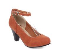 Pumps Damen Hohe Bequem Elegant Spangenpumps Hochzeitsschuhe Chunky Blockabsatz Trachtenschuhe Riemchenpumps Geschlossene Business Mary Jane Trachtenschuhe Festliche Absatzschuhe