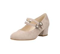 Pumps GABOR COMFORT "Gabor Comfort Pumps Veloursleder", Damen, Gr. 37,5, beige, Veloursleder, Schuhe Pumps (67790825-37,5) beige