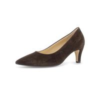 Pumps GABOR "Eleganter Pump", Damen, Gr. 35,5, braun (dunkelbraun), Schuhe Pumps (64963463-35,5) dunkelbraun