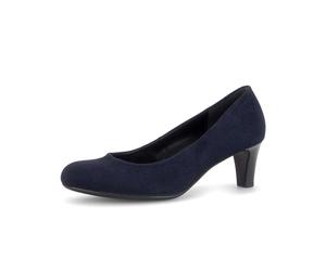 Pumps GABOR "Eleganter Pump", Damen, Gr. 35, blau, Schuhe Pumps (83945365-35) blau