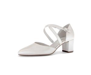 Pumps GABOR "Eleganter Pump", Damen, Gr. 37,5, weiß 14243396, Schuhe Pumps (28870610-37,5) weiß 14243396
