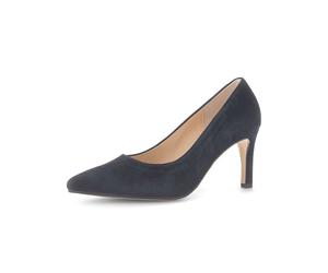 Pumps GABOR "Eleganter Pump", Damen, Gr. 37, schwarz (blau), Schuhe Pumps (96753302-37) blau