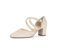Pumps GABOR "Eleganter Pump", Damen, Gr. 40,5, beige, Schuhe Pumps (85361710-40,5) beige