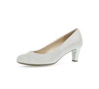Pumps GABOR "Eleganter Pump", Damen, Gr. 43, silber, Schuhe Pumps (32402038-43) silber