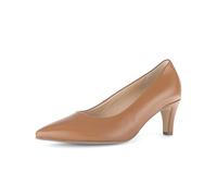Pumps GABOR "Eleganter Pumps Glattleder", Damen, Gr. 39, braun, Schuhe Pumps (72482313-39) braun