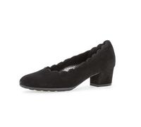 Pumps GABOR "Eleganter Pumps Rauleder", Damen, Gr. 41, schwarz, Schuhe Pumps (46220769-41)