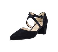 Pumps GABOR "Gabor Pumps Leder", Damen, Gr. 40,5, dunkelblau, Leder, Schuhe Pumps (84548826-40,5) dunkelblau