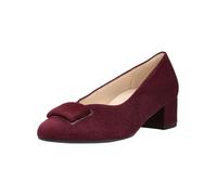 Pumps GABOR "Gabor Pumps Veloursleder", Damen, Gr. 39, rot (bordeaux), Veloursleder, Schuhe Pumps (92421039-39) bordeaux