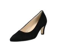 Pumps GABOR "Gabor Pumps Veloursleder", Damen, Gr. 39, schwarz, Veloursleder, Schuhe Pumps (76639846-39) schwarz