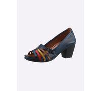 Pumps GEMINI, Damen, Gr. 37, blau (dunkelblau), Glattleder, Schuhe Pumps (69039121-37) dunkelblau