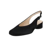 Pumps HASSIA "Hassia Pumps Veloursleder", Damen, Gr. 36, schwarz, Veloursleder, Schuhe Pumps (65078030-36)