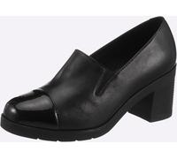 Pumps HEINE, Damen, Gr. 39, schwarz, Glattleder, Lackleder, Leder, Rindsleder, Schuhe Pumps (52449155-39) schwarz