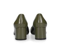 Pumps HENRY STEVENS "Fay P55", Damen, Gr. 37, grün, Lackleder, Schuhe Pumps, Damen Absatzschuh elegant handgefertigt, Lederschuh (39309859-37) grün