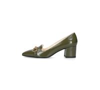 Pumps HENRY STEVENS "Fay P55", Damen, Gr. 41, grün, Lackleder, Schuhe Pumps, Damen Absatzschuh elegant handgefertigt, Lederschuh (39309859-41) grün