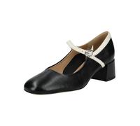 Pumps HÖGL "Högl Pumps Glattleder", Damen, Gr. 39, schwarz kombi, Glattleder, Schuhe Pumps (97649042-39) schwarz kombi