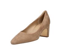 Pumps HÖGL "Högl Pumps Veloursleder", Damen, Gr. 37,5, taupe, Veloursleder, Schuhe Pumps (77052213-37,5)