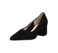 Pumps HÖGL "Högl Pumps Veloursleder", Damen, Gr. 38,5, schwarz, schwarz, Veloursleder, Schuhe Pumps (78855063-38,5) schwarz, schwarz