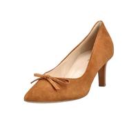 Pumps HÖGL "Högl Pumps Veloursleder", Damen, Gr. 38, braun (camel), Veloursleder, Schuhe Pumps (34532667-38) camel