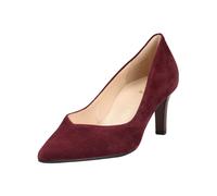 Pumps HÖGL "Högl Pumps Veloursleder", Damen, Gr. 40, dunkelrot, Veloursleder, Schuhe Pumps (57582159-40) dunkelrot