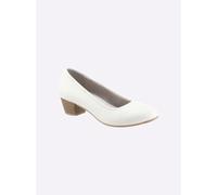 Pumps JANA, Damen, Gr. 37, weiß, Lederimitat, Schuhe Pumps (74667138-37) weiß