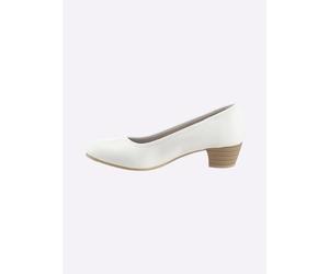 Pumps JANA, Damen, Gr. 37, weiß, Lederimitat, Schuhe Pumps, Topseller (74667138-37) weiß