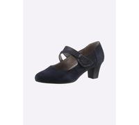 Pumps JANA, Damen, Gr. 38, blau (dunkelblau), Lederimitat, Textil, Schuhe Pumps, Topseller (99863304-38) dunkelblau