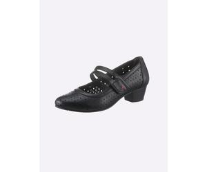 Pumps JANA, Damen, Gr. 39, schwarz, Lederimitat, Schuhe Spangenpumps (77154410-39) schwarz