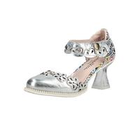 Pumps LAURA VITA "LAURA VITA Pumps Leder", Damen, Gr. 39, silber, Leder, Schuhe Pumps (68777040-39) silber
