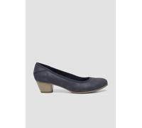 Pumps mit Blockabsatz in Leder-Optik 40 blau 6008238.805.40