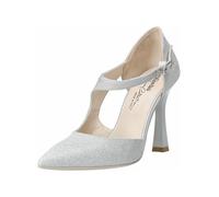 Pumps NERO GIARDINI "Nero Giardini Pumps Textil", Damen, Gr. 37, silber, Textil, Schuhe Pumps (31814246-37) silber