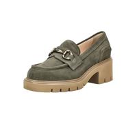 Pumps NERO GIARDINI "Nero Giardini Pumps Veloursleder", Damen, Gr. 39, grün (dunkelgrün), Veloursleder, Schuhe Pumps (29959133-39) dunkelgrün