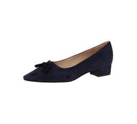 Peter Kaiser Pumps blau Velour Schleife 72241 - Größe 39