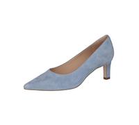 Pumps PETER KAISER "Peter Kaiser Pumps Veloursleder", Damen, Gr. 40, hellblau, Veloursleder, Schuhe Pumps (83203609-40) hellblau