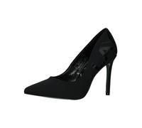 Replay Pumps Lederimitat Schwarz - 36