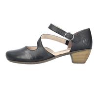 Rieker Damen-Spangenpumps Schwarz schwarz38